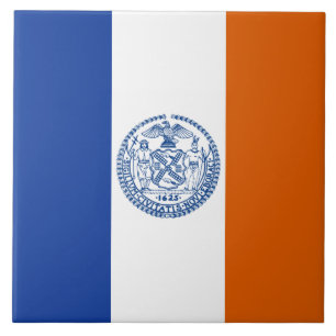 New York city flag Tile