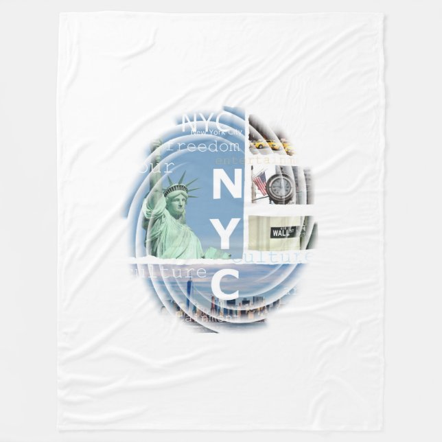 New York City Fleece Blanket (Front)