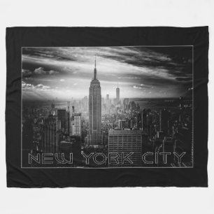 NEW YORK CITY fleece blankets