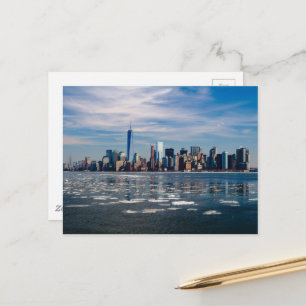 New York City Freedom Tower Skyline Postcard