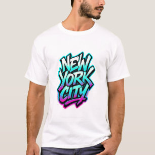 New York City Graffiti Style T-Shirt