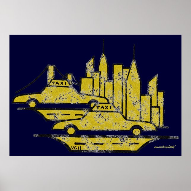New York City graphic art poster design (Front)