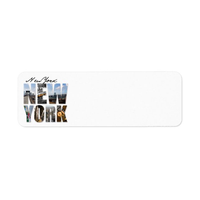 New York City Graphical Tourism Montage (Front)