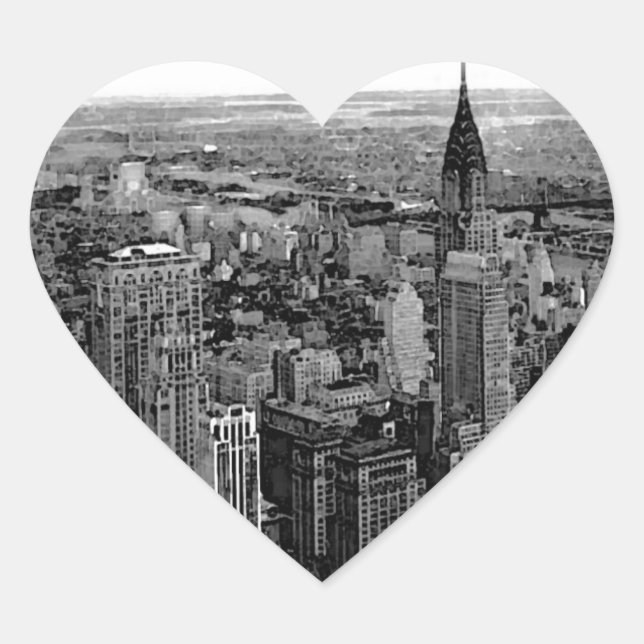 New York City Heart Sticker (Front)