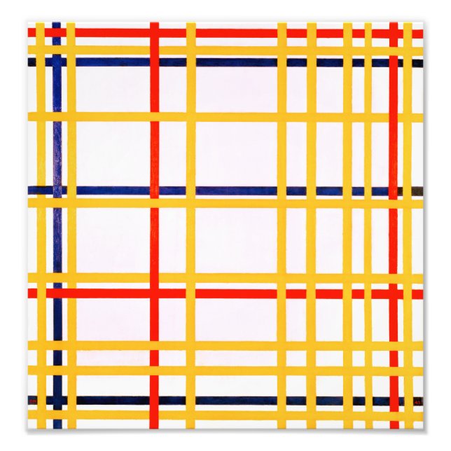 New York City I | Piet Mondrian | Photo Print (Front)