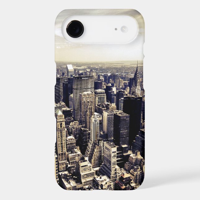 New York City Infinite Skyline Case-Mate iPhone Case (Back)