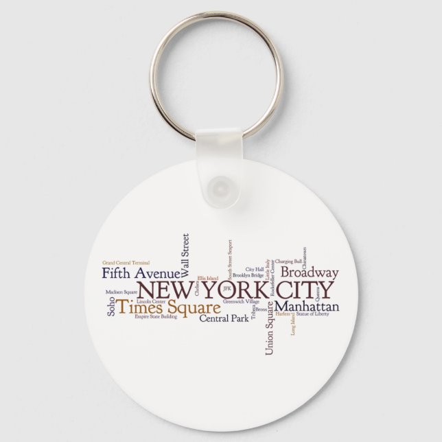 New York City Keychain (Front)