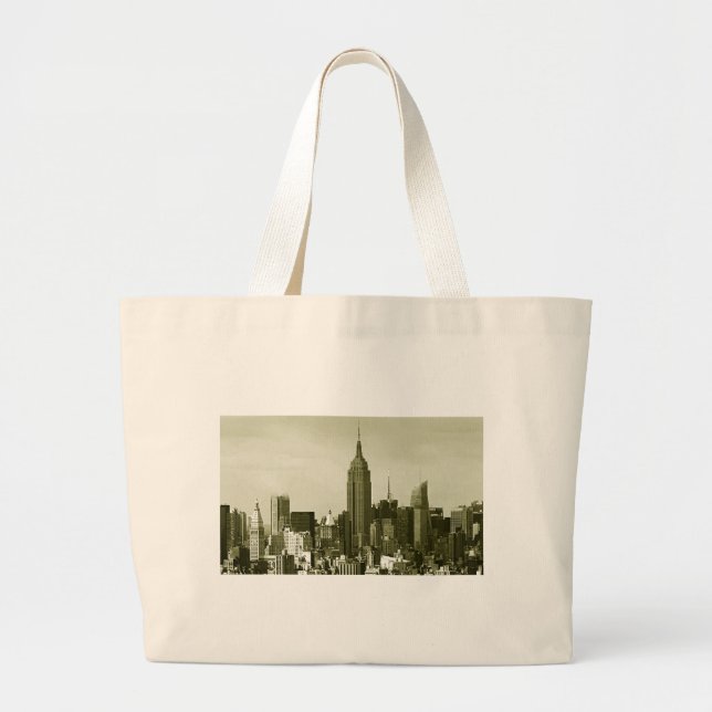 New York City Large Tote Bag (Front)