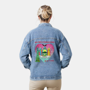 New York City Lights Fun Denim Jacket