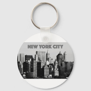 New York City Lower-Manhattan Pro Photo Key Ring