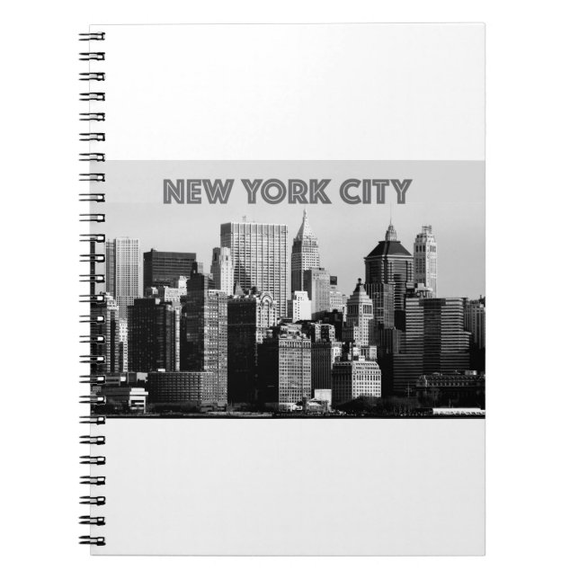 New York City  Lower-Manhattan Pro Photo Notebook (Front)