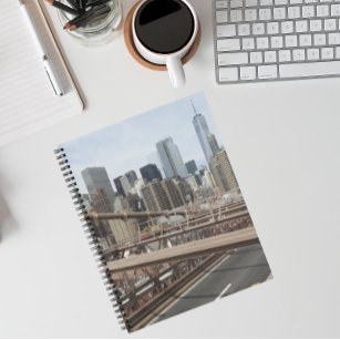 New York City Lower Manhattan Skyline Notebook
