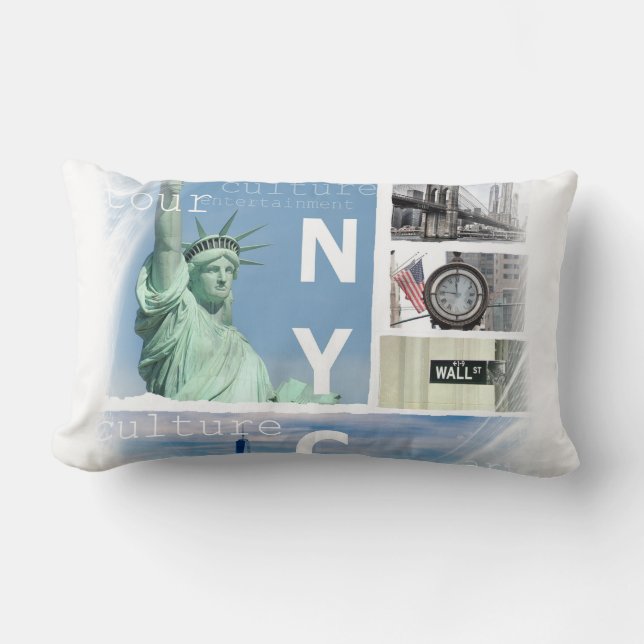 New York City Lumbar Cushion (Front)