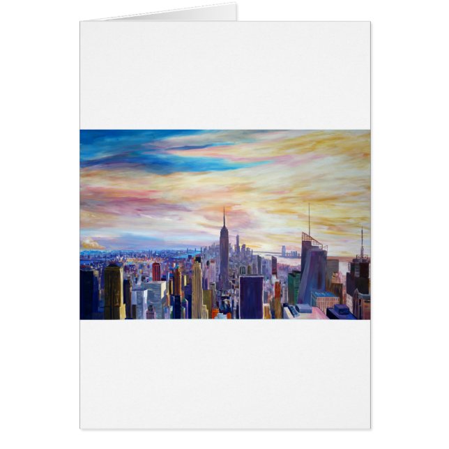 New York City Manhatta Skyline (Front)
