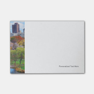 New York City Manhattan Central Park Panorama Post-it Notes