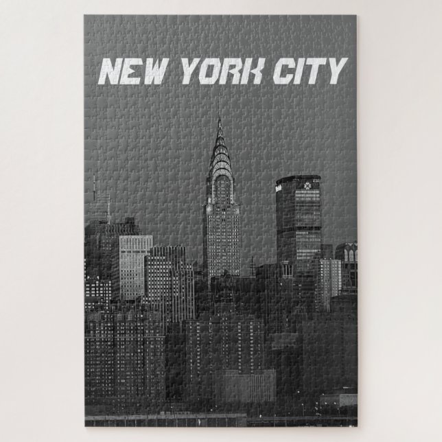 New York City Manhattan Empire State Building Jigsaw Puzzle (Vertical)
