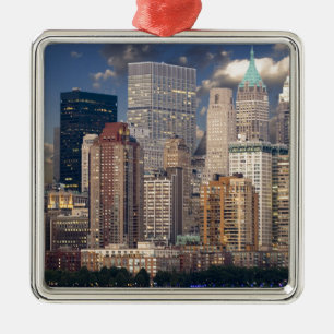 New York City Manhattan Metal Tree Decoration