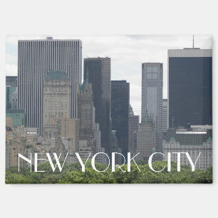 New York City Manhattan Skyline Magnet