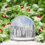 New York City Manhattan Skyline – NYC Travel  Snowglobe<br><div class="desc">New York City Manhattan Skyline Snow Globe – NYC Travel Souvenir Decoration Bring the enchantment of the Big Apple into any space with this stunning **New York City Manhattan Skyline Snow Globe**. Featuring official NYC landmarks including the Empire State Building, Chrysler Building, Statue of Liberty, and more, captured in high...</div>