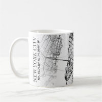 New York City Map | Coffee Mug