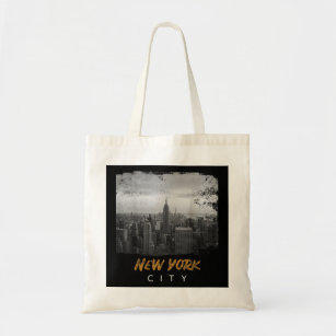 New York City Memento Gift Big Apple Empire State  Tote Bag