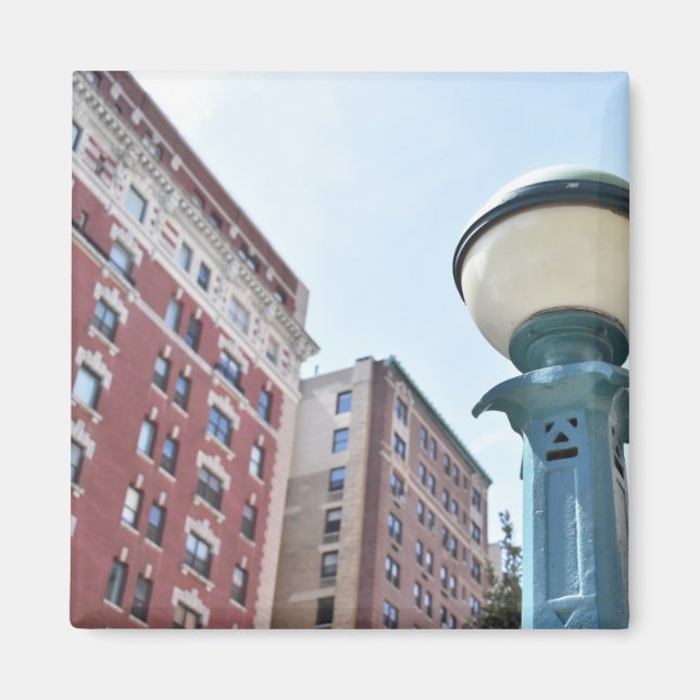 New York City Metro Subway Urban Photography NYC Magnet (Front)