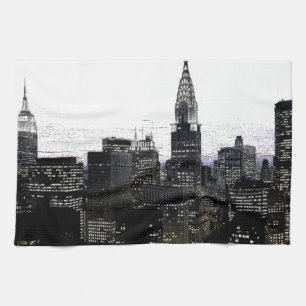 New York City Midtown Tea Towel