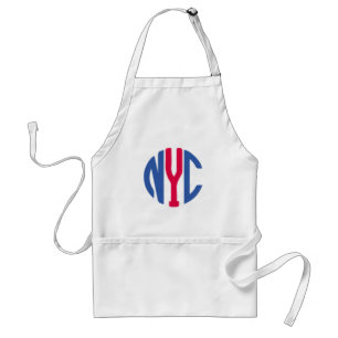 New York City monogram Standard Apron