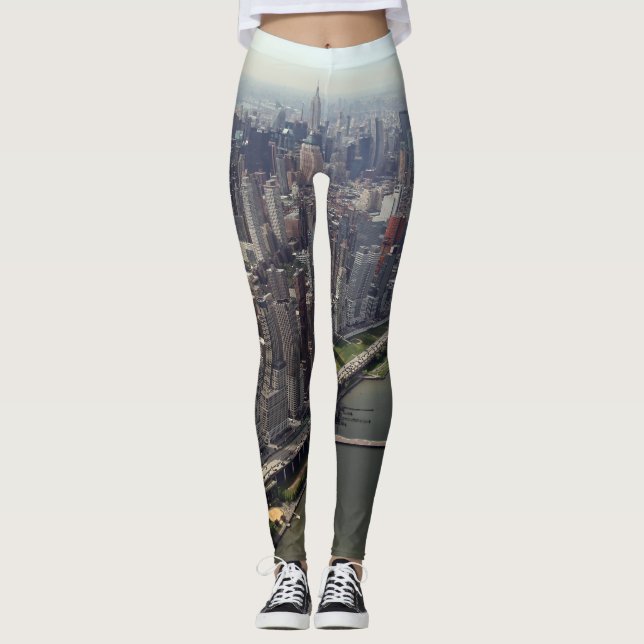 New York City near the river Leggings (Front)