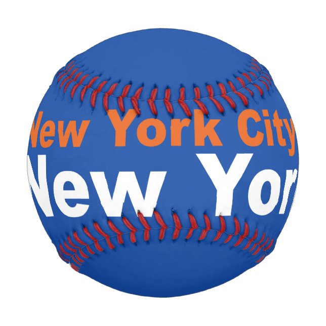 New York City, New York Baseball (Back)