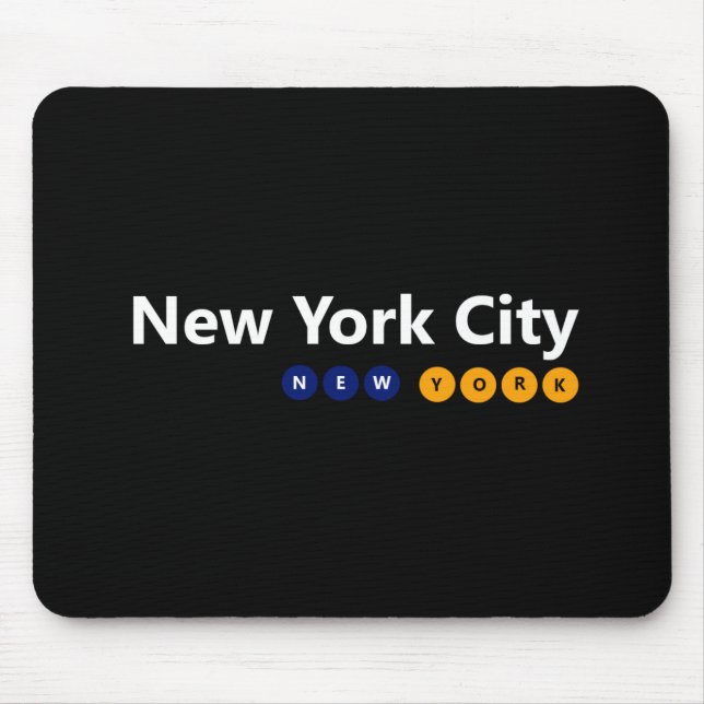 New York City, New York Mousepad (Front)