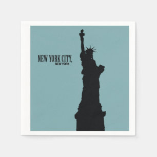 New York City, New York Paper Napkins