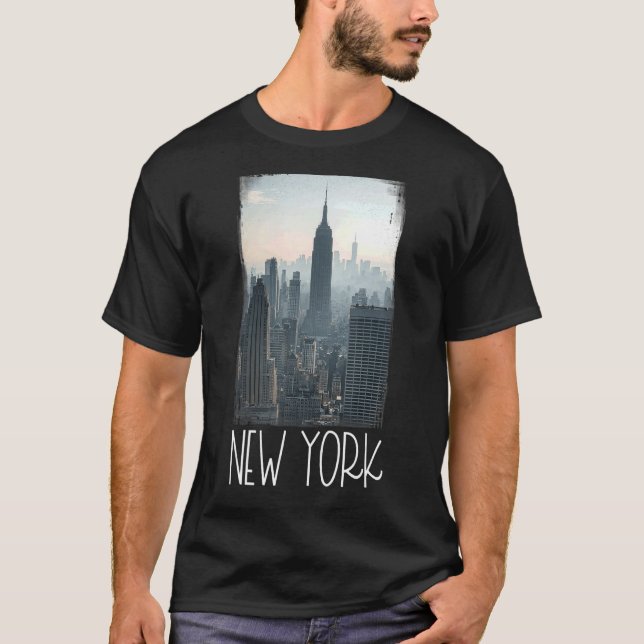 New York City  New York Skyline  Ny City T-Shirt (Front)