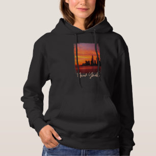 New York City New York Sunse Ny City Hoodie