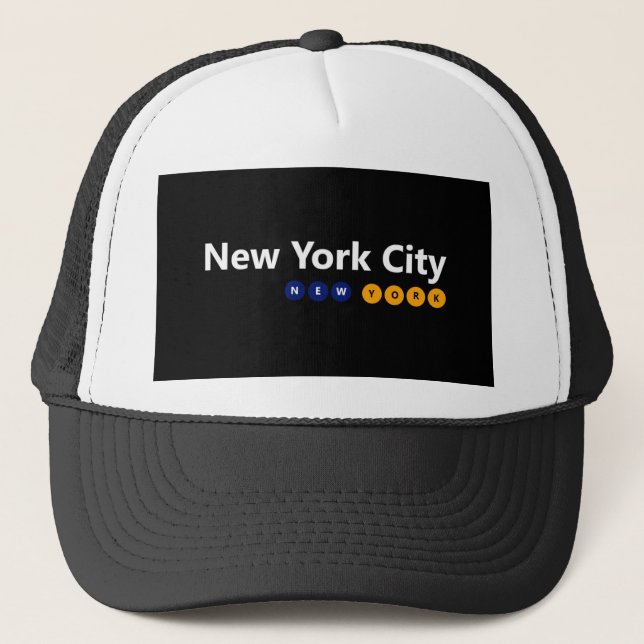 New York City, New York Trucker Hat (Front)