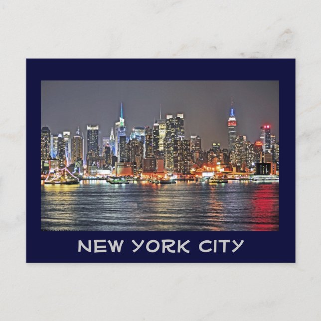 New York City, New York, USA Postcard (Front)