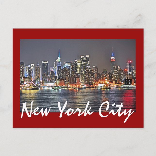 New York City, New York, USA Postcard (Front)