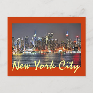 New York City, New York, USA Postcard