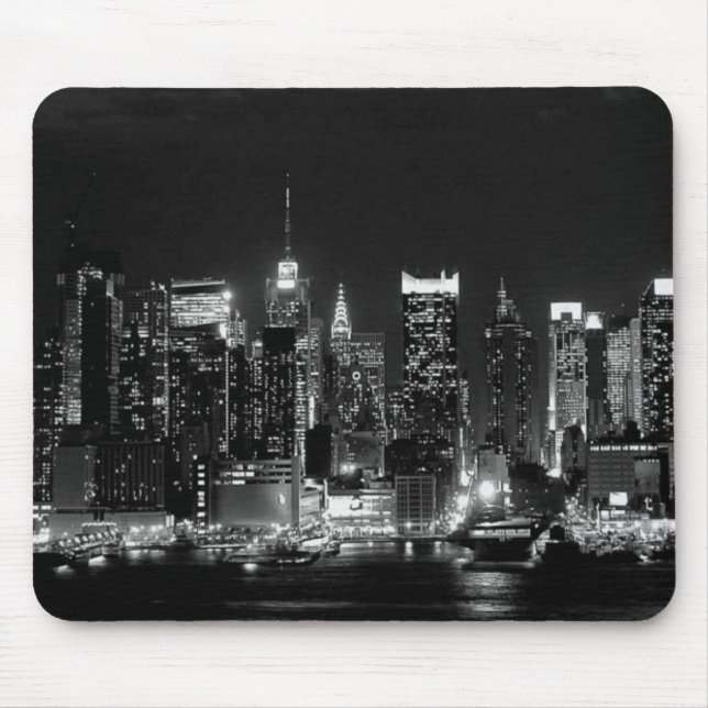 New York City Night Mouse Mat (Front)