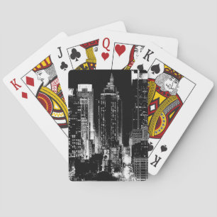 New York City Night Playing Cards