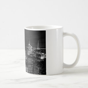 New York City Night Skyline Coffee Mug