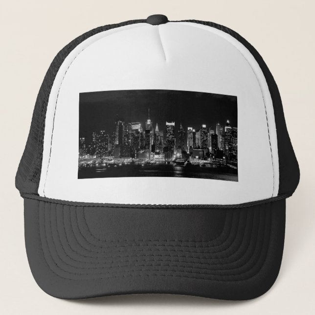 New York City Night Trucker Hat (Front)