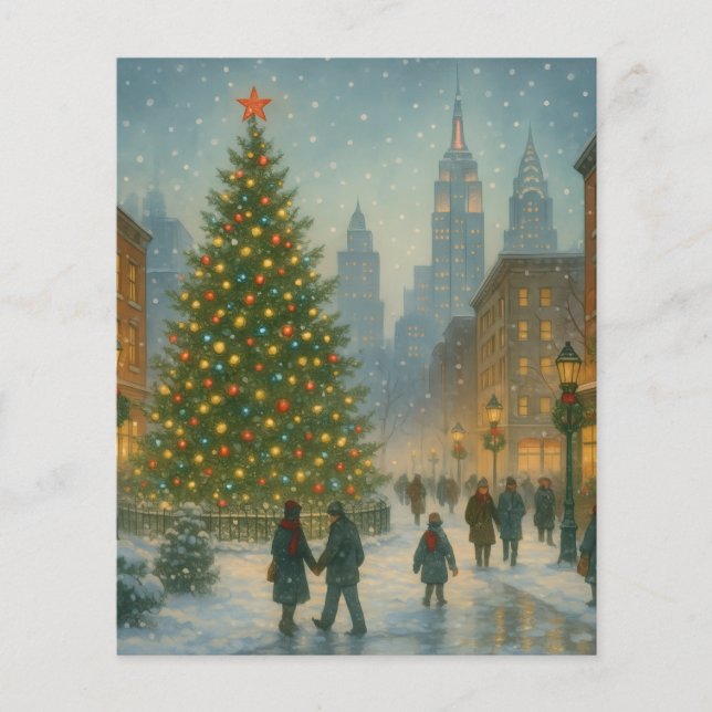 New York City Nightlife, times Square Picture  Flyer (Front)