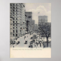 New York City, NY, Manhattan, Broadway, Vintage