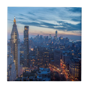New York City, NY, USA Tile