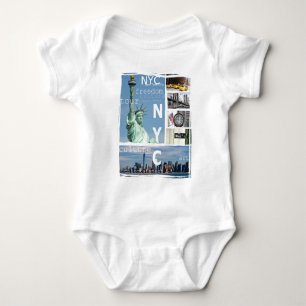 New York City Nyc Baby Bodysuit