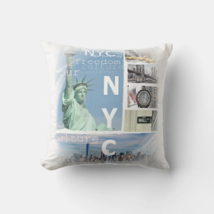 New York City Nyc Cushion