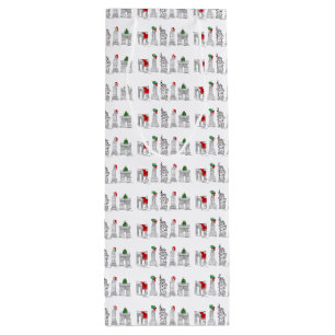 New York City NYC Landmark Christmas Xmas Wine Bag