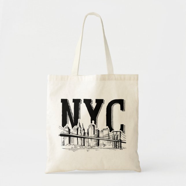 New york city nyc tote bag (Front)