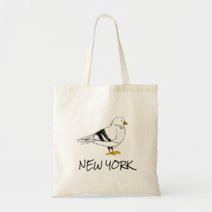 New York City NYC Trip Pigeon Bird Birds Tote Bag